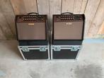 2X BOSS acoustic singer pro in professionele flightcases, Muziek en Instrumenten, Versterkers | Bas en Gitaar, Ophalen of Verzenden