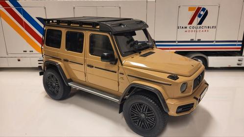 NZG Mercedes-AMG G63 4x4 Sand Brown Dealer Edition 1/12, Hobby en Vrije tijd, Modelauto's | 1:5 tot 1:12, Zo goed als nieuw, Auto