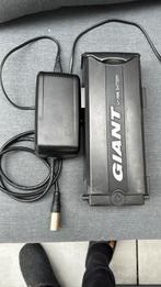 Originele GIANT Li-Ion e-bike accu + lader, Ophalen, Gebruikt