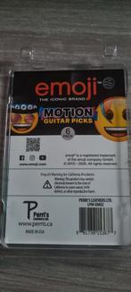 Emoji Motion Gitaar Plectrums - 6 Stuks, Ophalen of Verzenden, Nieuw, Elektrische gitaar