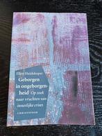 E. Huidekoper - Geborgen in ongeborgenheid, Boeken, Ophalen of Verzenden, Zo goed als nieuw, E. Huidekoper
