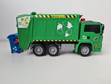 Dickie Toys vuilniswagen met luchtdruk bediening beschikbaar voor biedingen