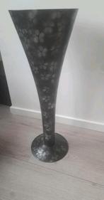 Hoge vaas bloemen, Minder dan 50 cm, Nieuw, Glas, Ophalen of Verzenden