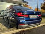 BMW 5-serie 545e xDrive 394 PK Bowers 360 Camera HUD Dakje L, Gebruikt, 394 pk, 2000 kg, Blauw