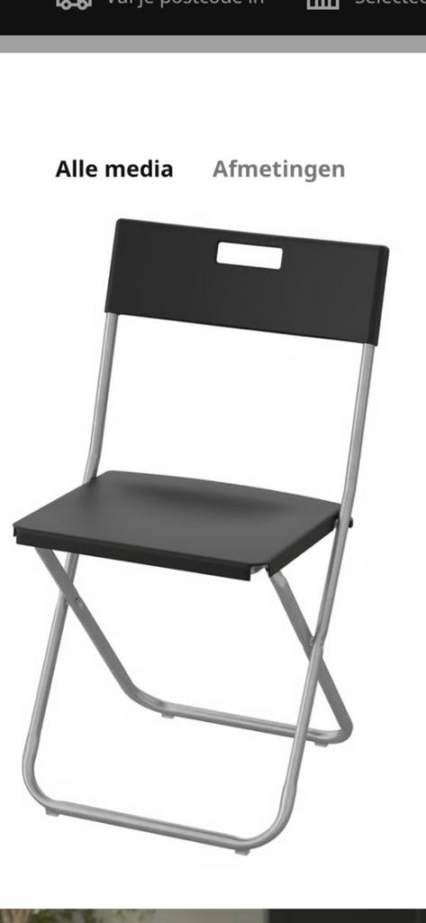 Klapstoelen te huur Almere Amsterdam Gooi, Ophalen of Verzenden, Zo goed als nieuw, Overige