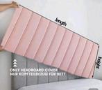 Fluweel roze hoofdbord hoes 180, Huis en Inrichting, Slaapkamer | Bedden, Tweepersoons, Ophalen of Verzenden, Zo goed als nieuw
