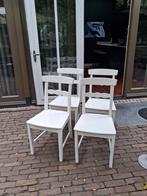 4 Ikea stoelen., Huis en Inrichting, Stoelen, Wit, Ophalen of Verzenden, Zo goed als nieuw, Vier