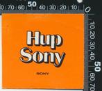 Sticker: Sony - Hup Sony (2), Ophalen of Verzenden, Zo goed als nieuw, Bedrijf of Vereniging