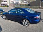 Mazda 6 2.0 SDN Touring 2006 Blauw, 4 cilinders, Blauw, Origineel Nederlands, Handgeschakeld