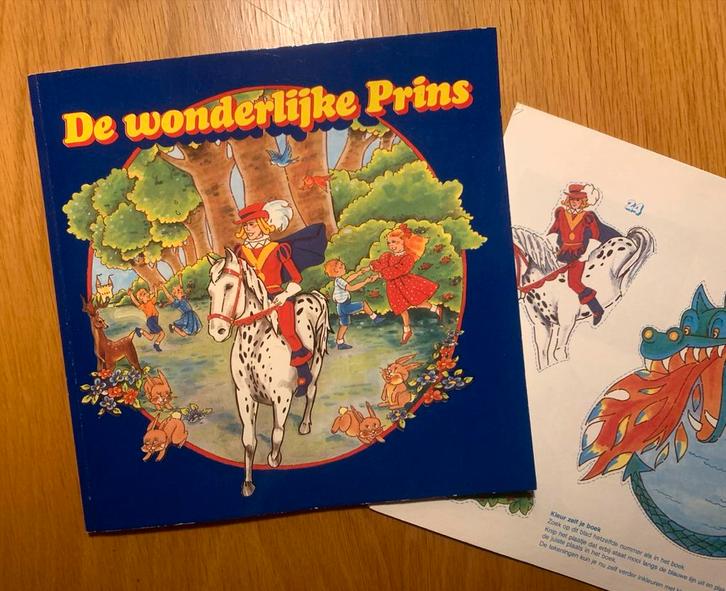 De Wonderlijke Prins - Lees-, knip- en plakboek De Beukelaer, Verzamelen, Merken en Reclamevoorwerpen, Zo goed als nieuw, Overige typen