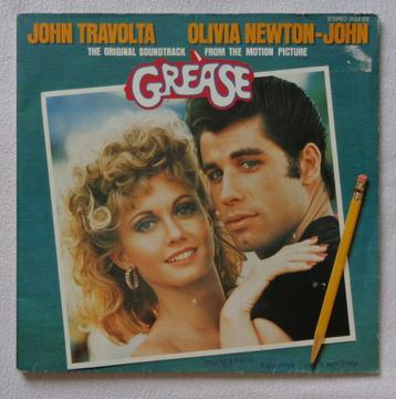 Dubbel LP van "Grease" (The Original Soundtrack) beschikbaar voor biedingen