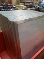 PARTIJ ALUMINIUM WISSELLIJSTEN 35 STUKS ( 60 X 80 CM), Ophalen, 50 tot 75 cm, Metaal of Aluminium, Zo goed als nieuw