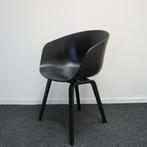 HAY About a Chair AAC 22 Design Stoel | Eetkamerstoel zwart, Hout, Gebruikt, Zwart, Ophalen of Verzenden
