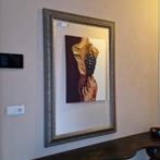 Barok spiegel met bronzen lijst 140x90cm, Huis en Inrichting, Ophalen of Verzenden, Rechthoekig, 100 tot 150 cm