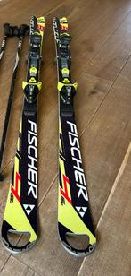 Mooie Fischer RC4 World Cup SL skis 145 incl. stokken, Fischer, Gebruikt, Carve, Ophalen