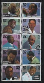 B897 USA 2627/35 postfris Muziek, Postzegels en Munten, Postzegels | Amerika, Verzenden, Noord-Amerika, Postfris