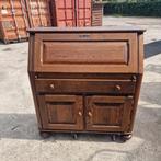 Eiken secretaire in nieuwstaat., Ophalen, Zo goed als nieuw, Bureau