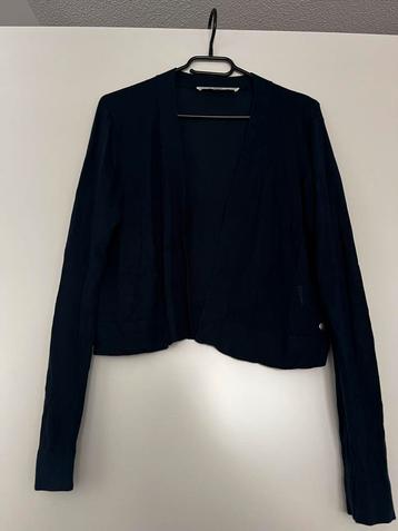 ZGAN! Mooie donker blauwe kort vestje van Steps maat L! beschikbaar voor biedingen