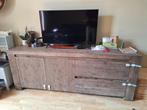 Acacia Houten Dressoir, Huis en Inrichting, Kasten | Dressoirs, Gebruikt, 150 tot 200 cm, Ophalen of Verzenden, Landelijk