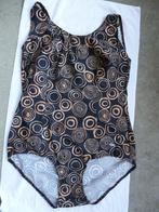 TWEKA badpak borstondersteun ZWART  / GOUD 48 -GRATIS zend, Kleding | Dames, Badmode en Zwemkleding, Verzenden, Nieuw, Zwart, Badpak