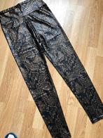 Broek met slangenprint in goud, Overige kleuren, Nieuw, Ophalen of Verzenden, Maat 36 (S)