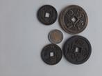 Lotje 4 chinese grote munten, Ophalen of Verzenden, Vóór koninkrijk