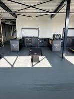 Bikelift complete werkplaats inrichting motor, Doe-het-zelf en Verbouw, Werkbanken, Ophalen, Zo goed als nieuw, 170 cm of meer