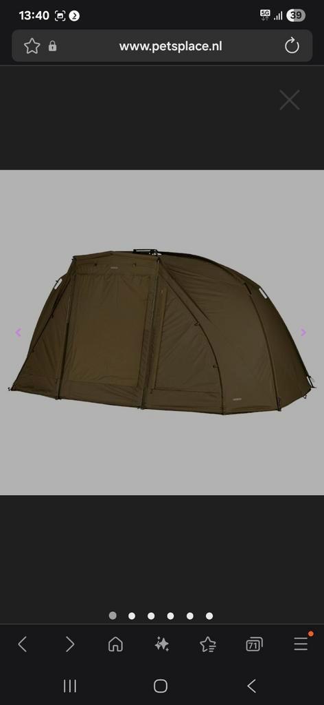 Trakker 200T Aquatex + Skullcap, Watersport en Boten, Hengelsport | Karpervissen, Zo goed als nieuw, Overige typen, Ophalen of Verzenden