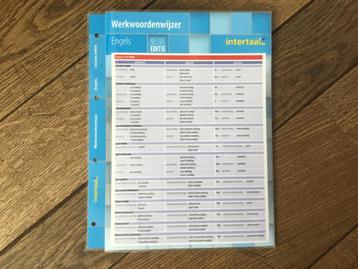 Werkwoordenwijzer Engels nieuwe editie uitkl 9789462934559 beschikbaar voor biedingen
