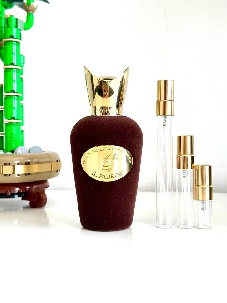 Sospiro Il Padrino tester/sample/decant, Sieraden, Tassen en Uiterlijk, Uiterlijk | Parfum, Nieuw, Ophalen of Verzenden
