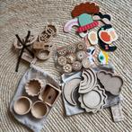 Houten sensory Speelgoed Set - vulvormen etc, Ophalen, Nieuw