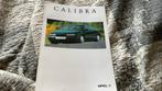 Opel Calibra 09 1993, Boeken, Ophalen of Verzenden, Zo goed als nieuw, Opel