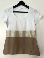 PAULE KA - shirt met strepen - 38 (M), Paule Ka, Verzenden, Wit, Zo goed als nieuw
