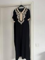 Marokkaanse jurk kaftan zwart goud, Nieuw, Maat 42/44 (L), Ophalen of Verzenden, Zwart