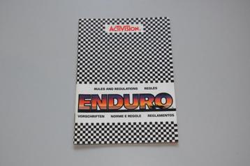 Atari 2600 : Enduro (alleen Handleiding) beschikbaar voor biedingen