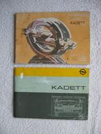 2 Instructieboekjes voor de Opel Kadett, Ophalen of Verzenden