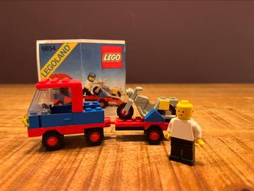 Lego 6654 motorcycle transport 1983 beschikbaar voor biedingen