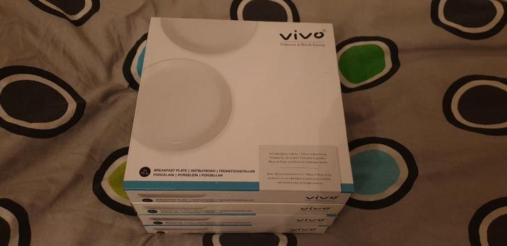 VIVO Villeroy&Boch Albert Heijn AH ontbijtborden, Huis en Inrichting, Keuken | Servies, Nieuw, Bord(en), Porselein, Ophalen
