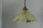 Hanglamp, Art Deco, gemarmerd glas, vintage, Antiek en Kunst, Antiek | Lampen, Ophalen