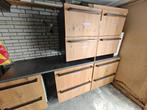 Ikea Method keuken met massief eiken frontjes, Ophalen, Zo goed als nieuw, Wit, Enkelwandige keuken