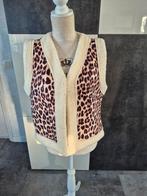 Eva Fashion Bodywarmer XL Panterprint, Eva Fashion, Bruin, Maat 46/48 (XL) of groter, Nieuw