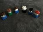 Duplo 6 poppetjes, vintage, Kinderen en Baby's, Speelgoed | Duplo en Lego, Ophalen of Verzenden, Gebruikt, Losse stenen, Duplo