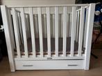 Bopita box wit incl matras en boxkleed, Ophalen, Gebruikt, Lade