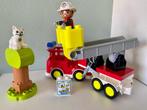 Lego Duplo Brandweerauto, Kinderen en Baby's, Speelgoed | Duplo en Lego, Ophalen of Verzenden, Zo goed als nieuw, Complete set