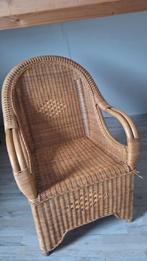 Rotan stoel - Gebruikt, goede staat, Ophalen, Gebruikt, Bruin, Riet of Rotan