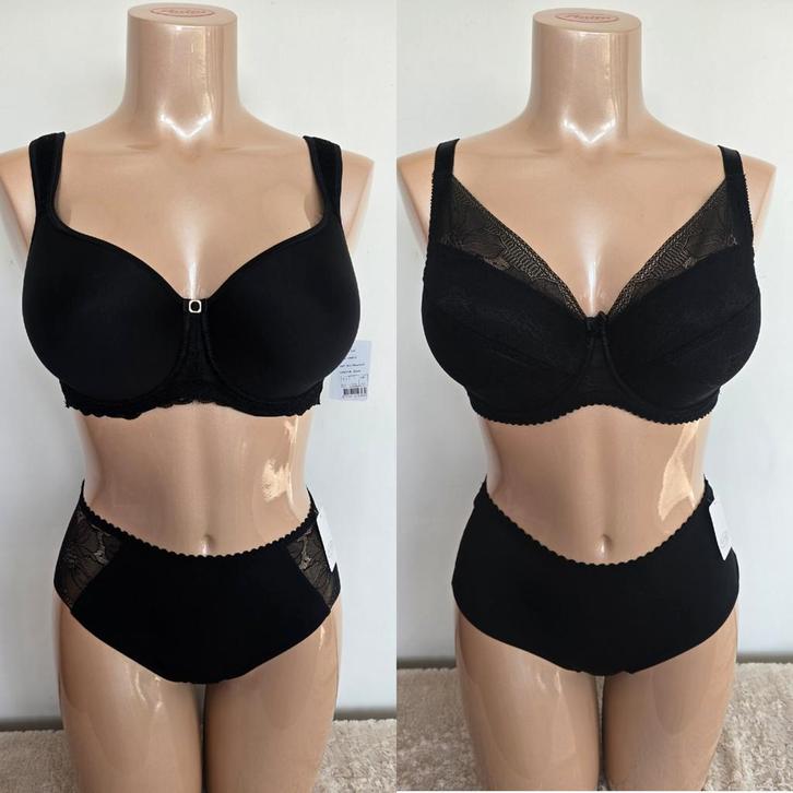 spacer bh 80d 85d 90d 80e 90e 80f 85f 80g 85g, Kleding | Dames, Ondergoed en Lingerie, BH, Zwart, Ophalen of Verzenden