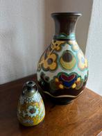 Arnhem Plateel vazen Medal - grote en kleine, Antiek en Kunst, Antiek | Vazen, Ophalen of Verzenden