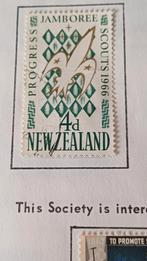 Nieuw Zeeland,  1966, Scout Jamboree, Postzegels en Munten, Ophalen of Verzenden, Gestempeld