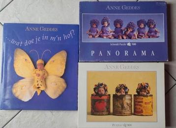 Anne Geddes - Wat doe je in m'n hof? + 2 Puzzels  beschikbaar voor biedingen