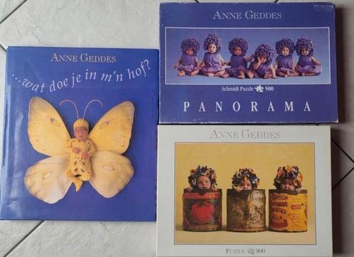 Anne Geddes - Wat doe je in m'n hof? + 2 Puzzels, Boeken, Kunst en Cultuur | Fotografie en Design, Zo goed als nieuw, Ophalen of Verzenden